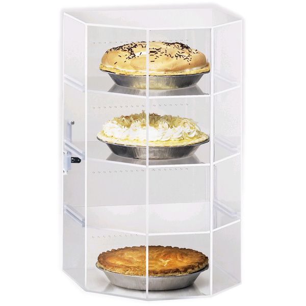Cal-Mil 252 Acrylic Pie / Cake Counter Display with 4 Shelves