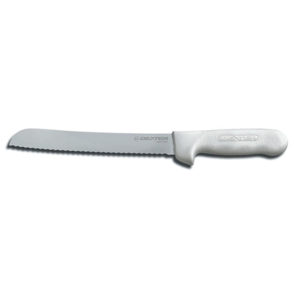 Dexter Russell S162-8SC-PCP Sani-Safe 8" Scalloped Bread Knife