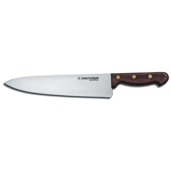 Dexter Russell 45-8PCP Connoisseur Wood Handle 8 Inch Cook's Knife