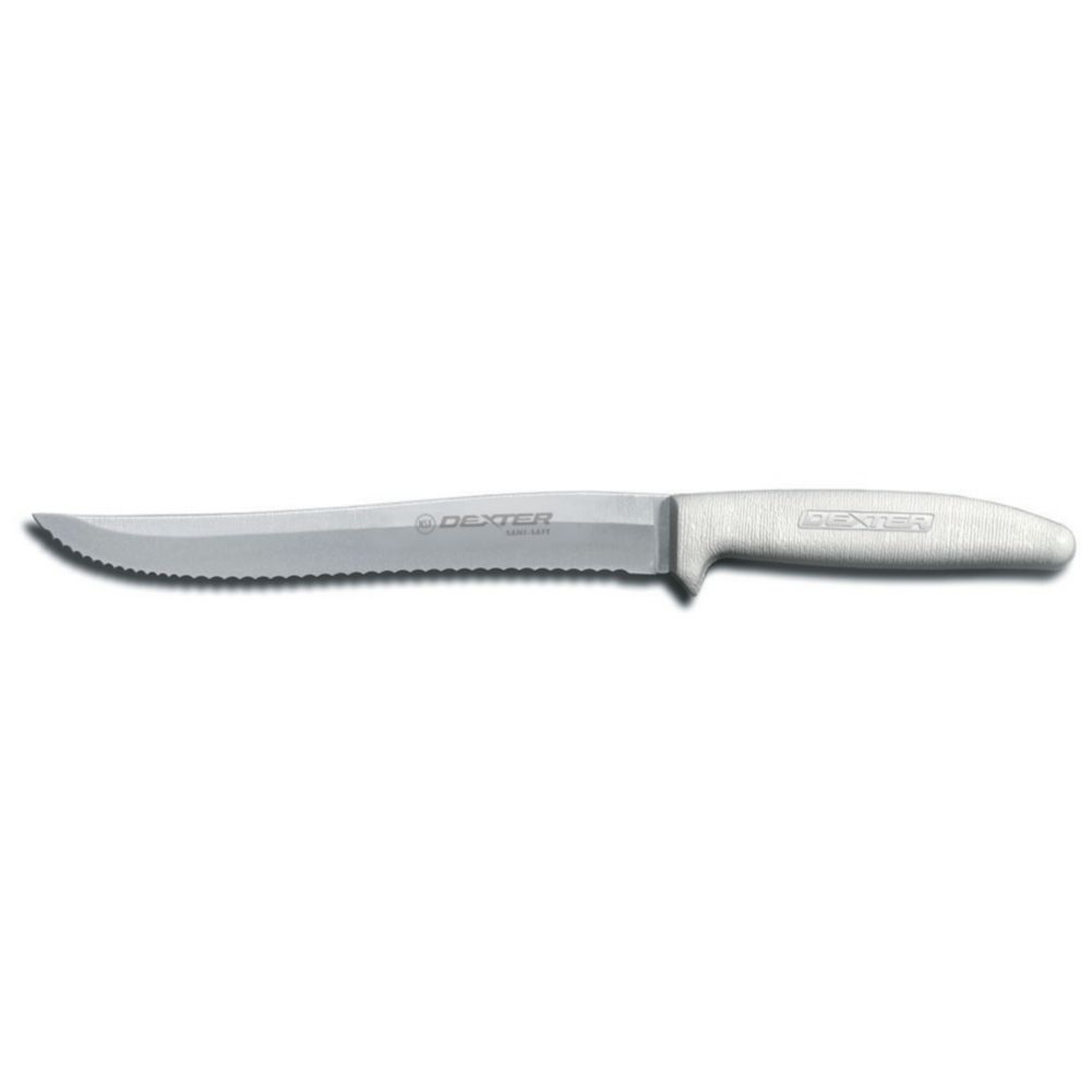 Dexter Russell S158SC-PCP Sani-Safe Scalloped 8" Utility Knife