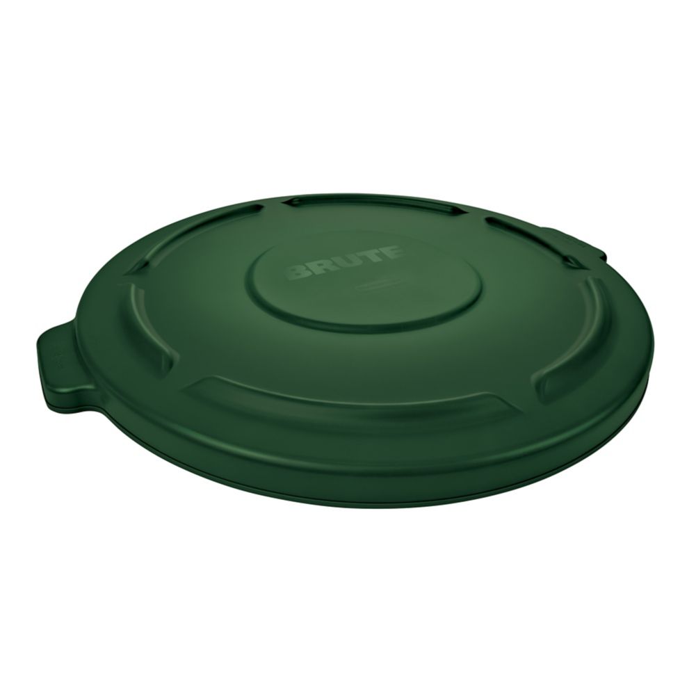 Rubbermaid FG263100DGRN BRUTE Green Lid for 2632 Container