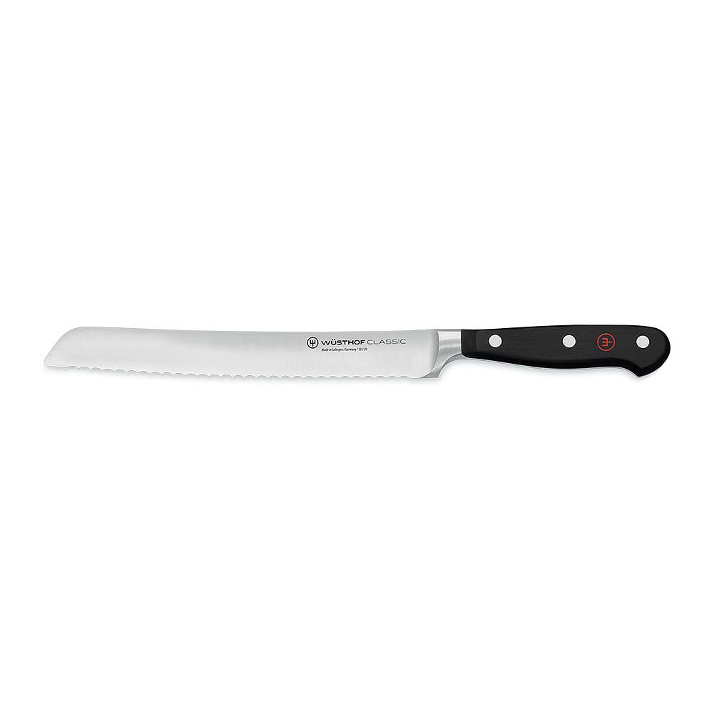 Wusthof 41497 Classic Carbon S/S 8" Serrated Bread Knife