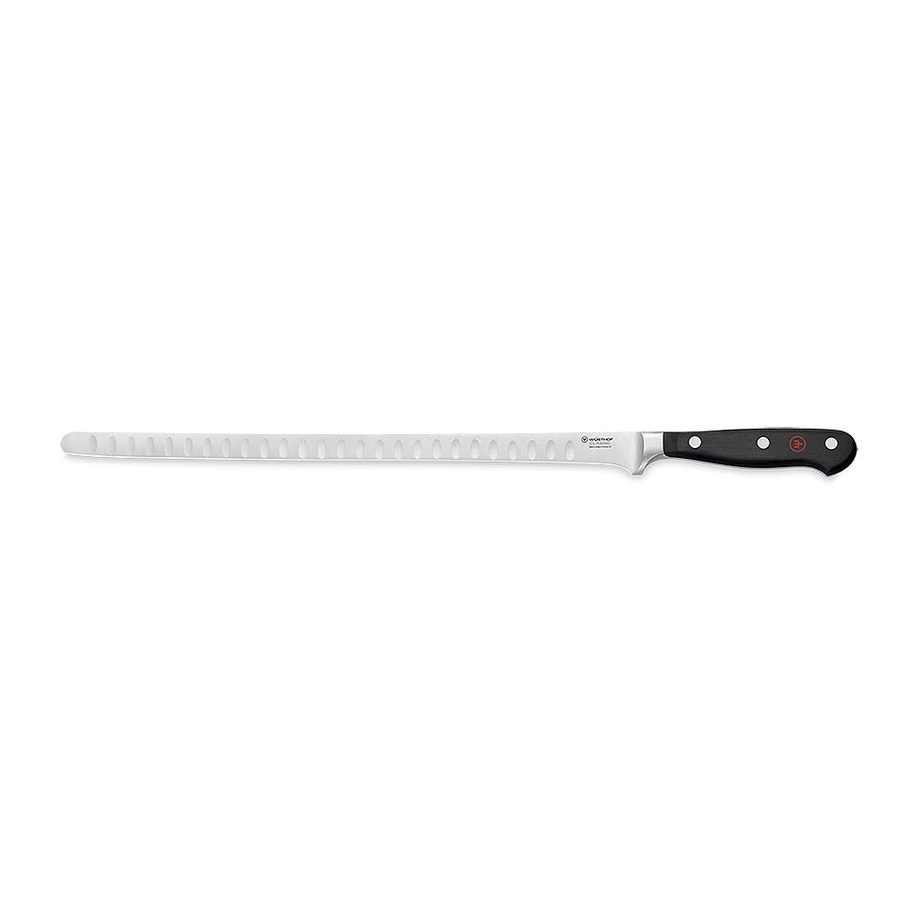 Wusthof 45437 Classic Carbon S/S 12" Hollow Edge Salmon Slicer