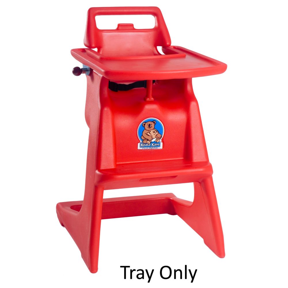 Koala Kare KB10403 Red High Chair Tray for Model KB103 Wasserstrom