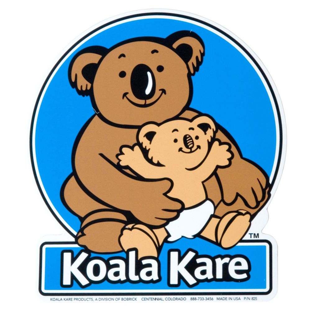 Koala Kare 825 Replacement Label for Horizontal Changing Station