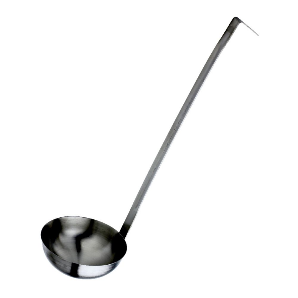 Browne Foodservice 5747005 S/S Conventional 0.5 Oz. Two-Piece Ladle