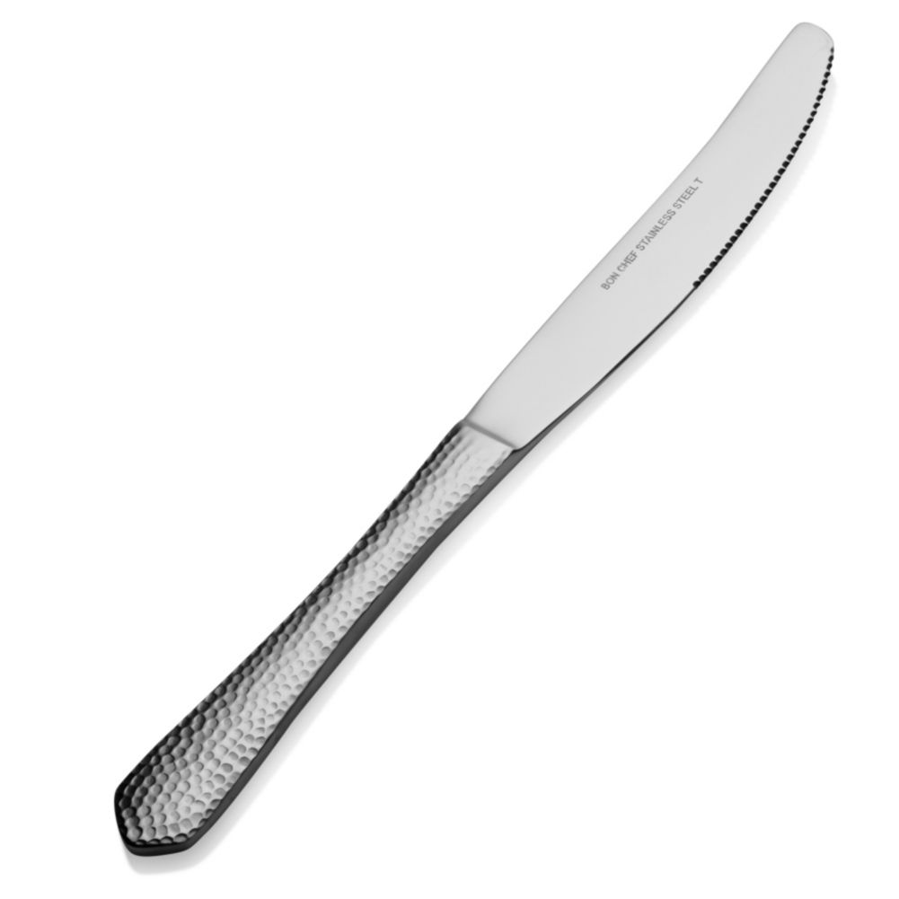 Bon Chef S1212 Reflections Stainless SH European Dinner Knife - Dozen