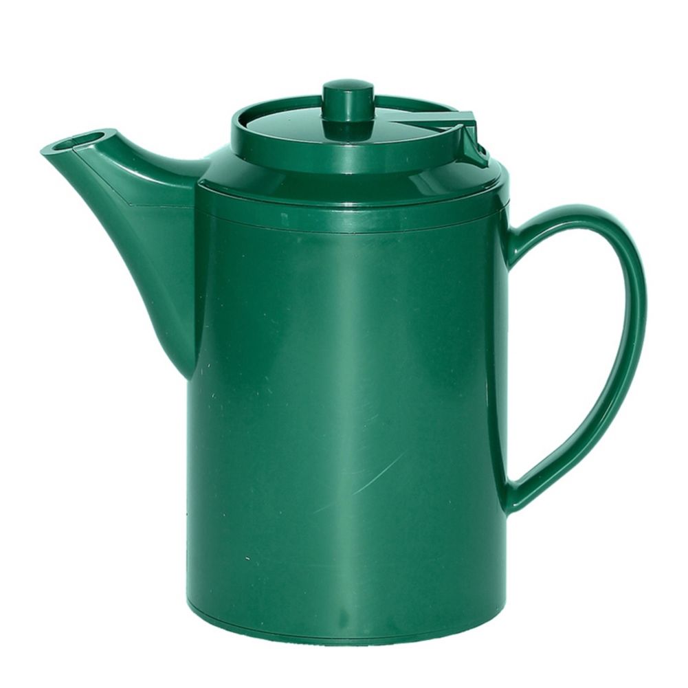 Service Ideas TS612FG Plastic 16 Oz.Forest Green Teapot - 6 / CS