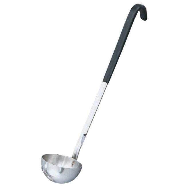 Vollrath® 58022 Black Handled 2 Ounce Stainless Steel Ladle