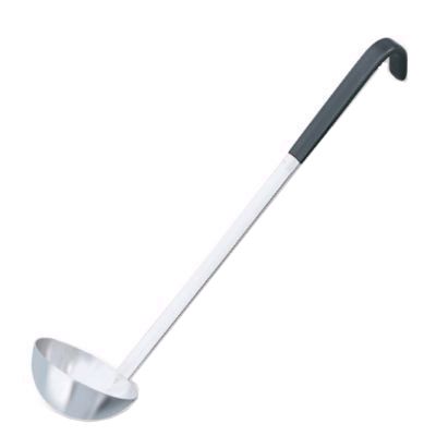 Vollrath® 58044 Black Handled 4 Ounce Stainless Steel Ladle
