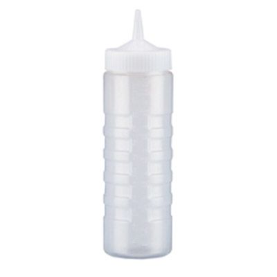 Traex 4924-13 Clear 24 Ounce Single Tip Squeeze Dispenser