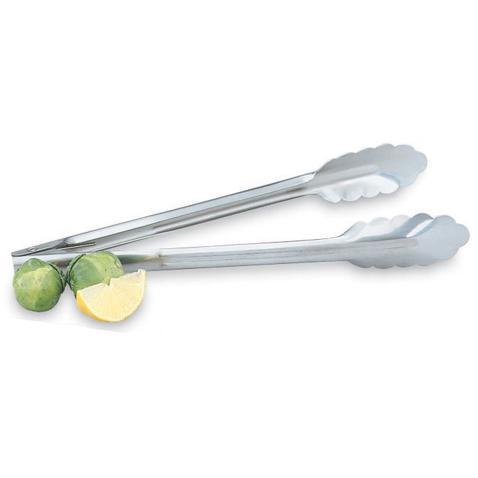 Vollrath® 47312 Heavy Duty Stainless Steel 12" Utility Tong