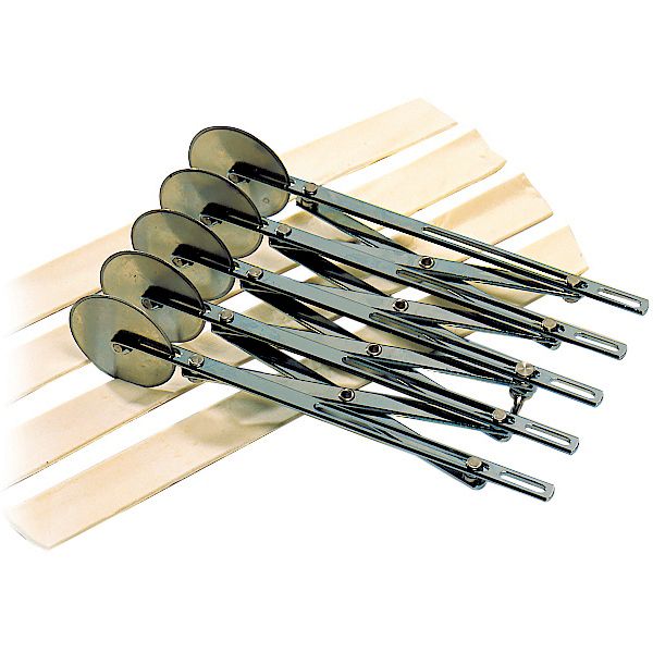 Matfer Bourgeat 141010 Adjustable 5Wheel Plain Dough Cutter Wasserstrom