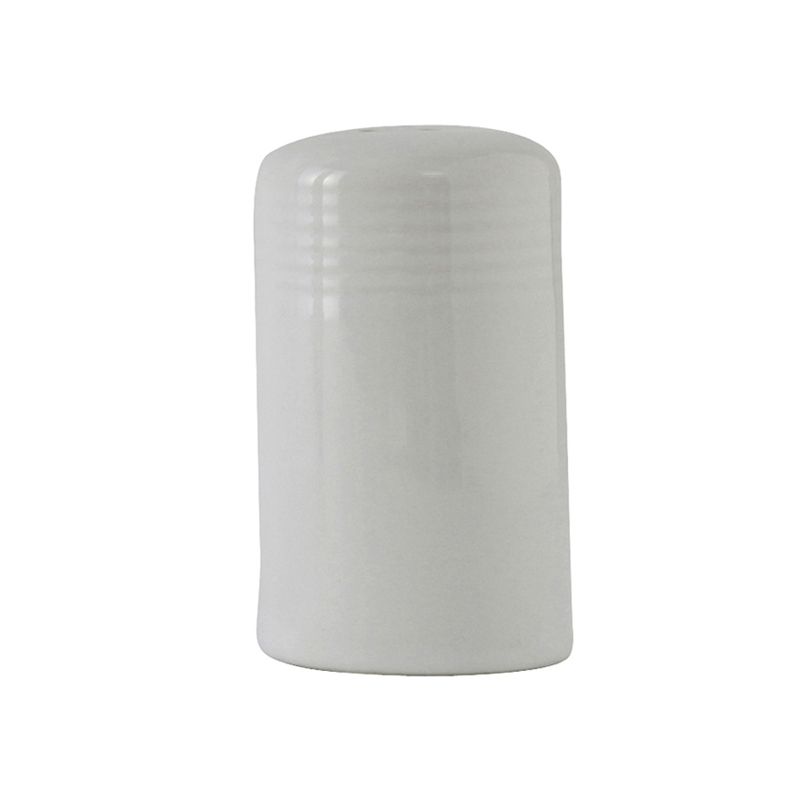 Tuxton® BWJ-0301 2 Oz. White Salt Shaker - 12 / CS