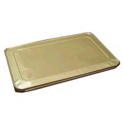 Pactiv Y112045DG Gold Aluminum Foil Full Size Pan Lid - 80 / CS