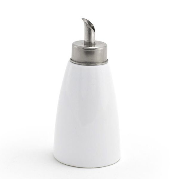 FOH TSH003WHP23 White 4 Ounce Sugar Pourer with Spout - 12 / CS