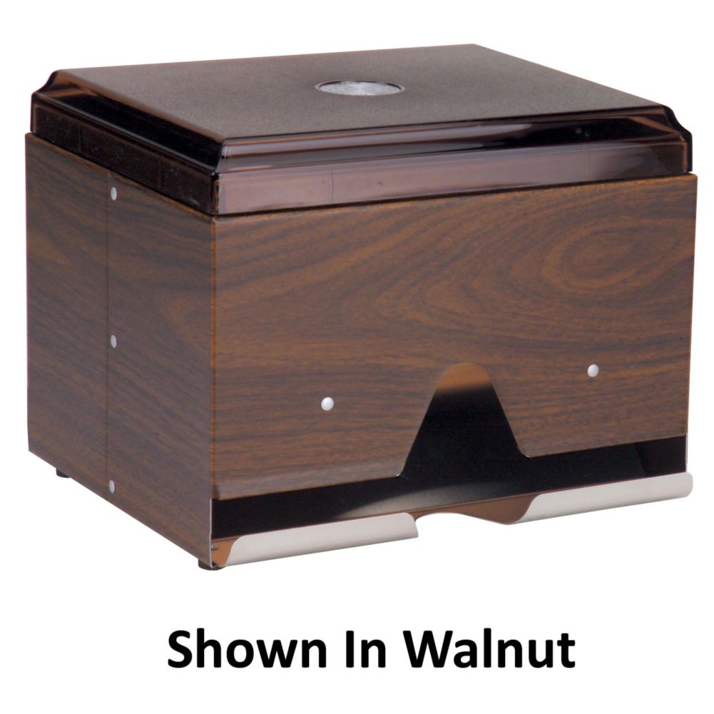 Traex 381028 Straw Boss S/S 2Sided Wrapped Straw Dispenser Wasserstrom