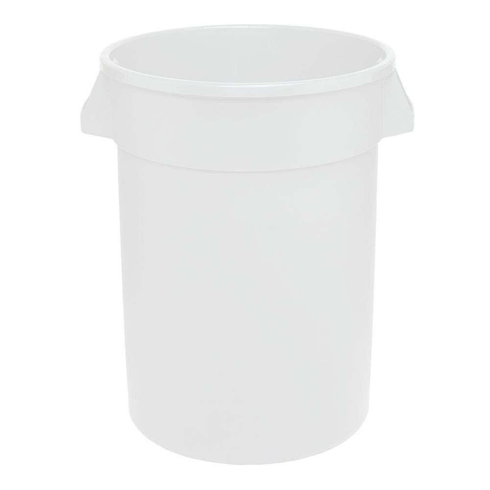 Continental 2000WH Huskee™ White 20 gal Receptacle