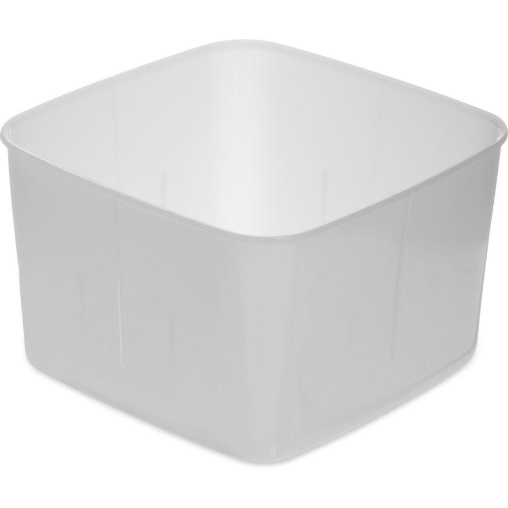Carlisle 153202 StorPlus 2 Qt White Polyethylene Container