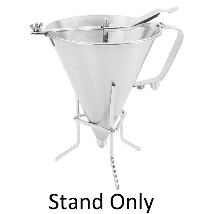 Paderno A47800AA Stainless Stand for Confectionary Funnel / Strainer