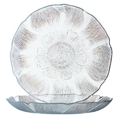 Arcoroc J0856 Fleur 9 Glass Dinner Plate 36 Cs Wasserstrom