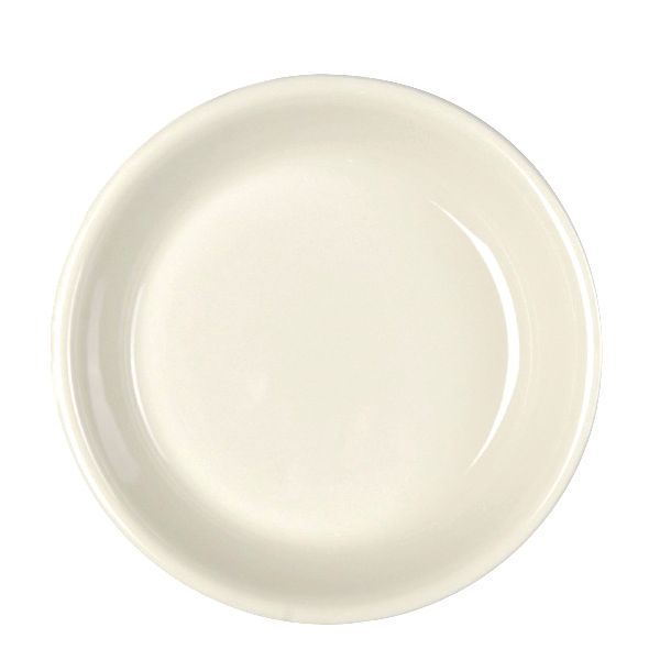 Homer Laughlin 30700 Undecorated Empire 9" Coupe Plate - 24 / CS