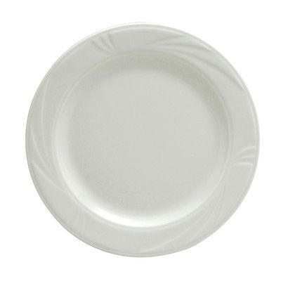 Buffalo White Porcelain 10.6" Plate - 12 / CS | Wasserstrom