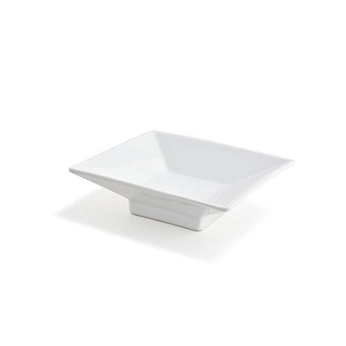 FOH DSD024WHP13 Kyoto 1 Ounce Square Dish"