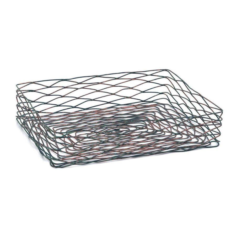 FOH BBK040PTI22 Patina Wireware Basket - 6 / CS