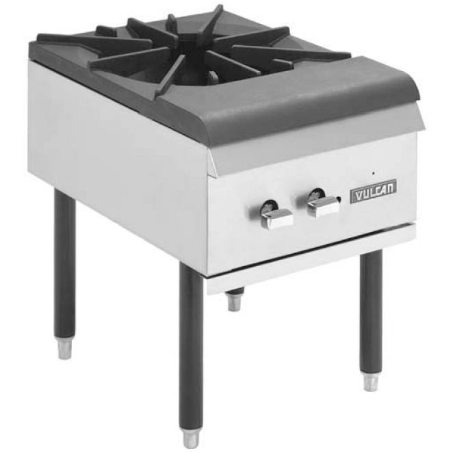 Vulcan VSP100 Natural Gas Stock Pot Range with One Burner Wasserstrom