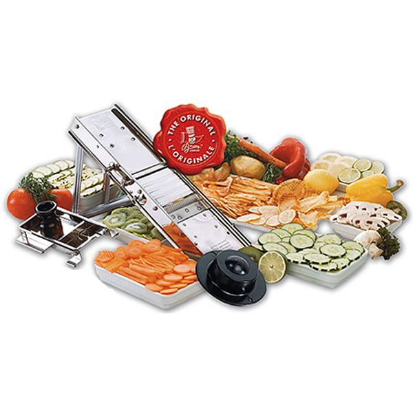 Matfer Bourgeat 215030035 Bron Mandoline Slicer With Pusher Wasserstrom