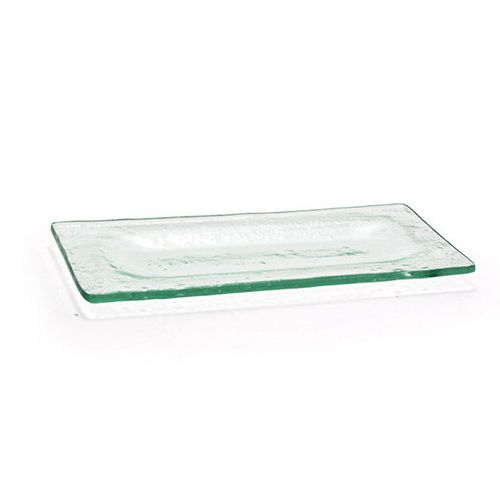FOH DAP004CLG23 Arctic 8" x 4" Clear Glass Plate - 12 / CS
