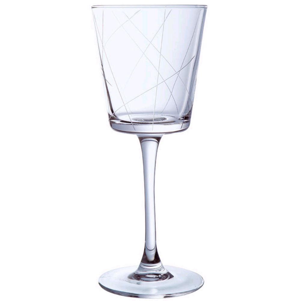 Cardinal Arcoroc Lense Artifice 7 Oz Wine Glass Wasserstrom