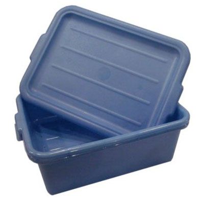Traex 1505-C04 Blue Food Storage Box with Drain Box Insert