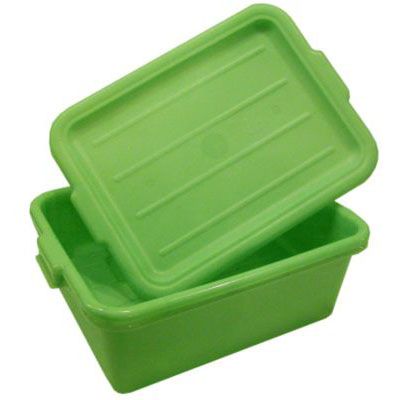 Traex 1505-C19 Green Food Storage Box with Drain Box Insert