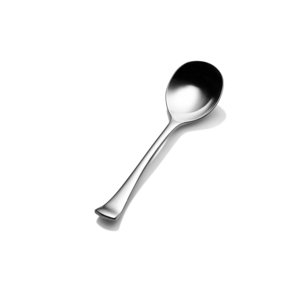 Bon Chef S3201 Aspen Stainless Steel Bouillon Spoon - Dozen