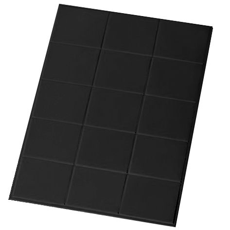 Bon Chef 9600 BLACK Sandstone Full Size Tile Tray