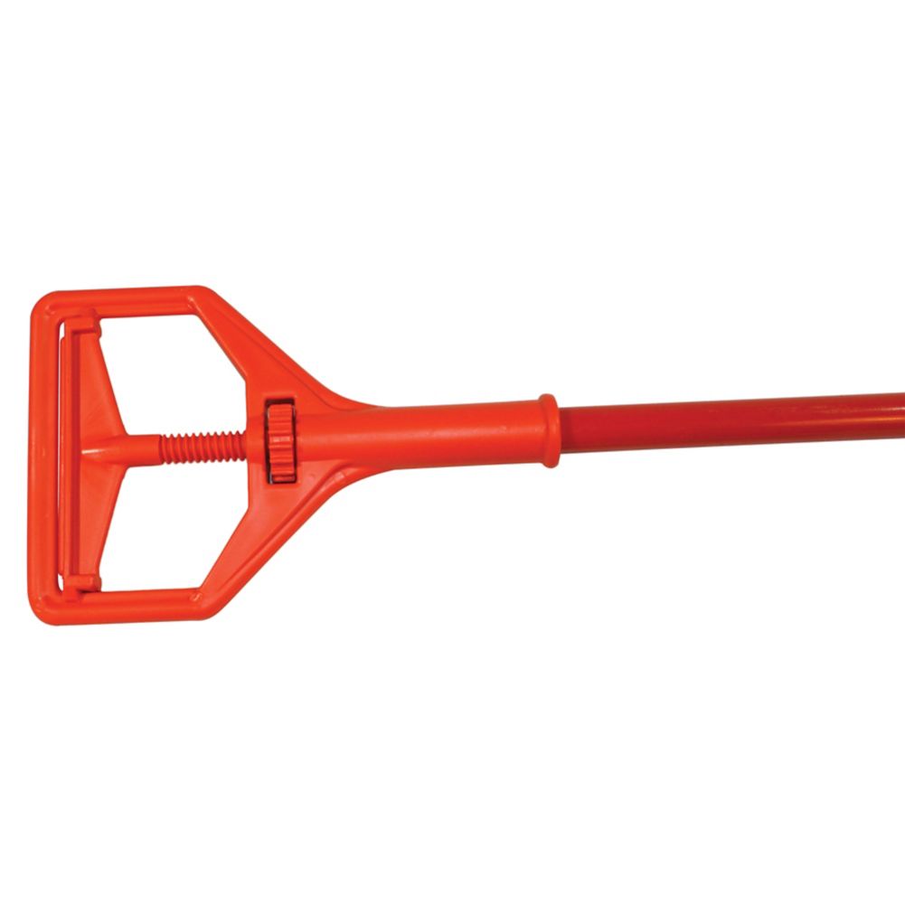 Impact WH91 57" Orange Plastic Janitor Mop Handle