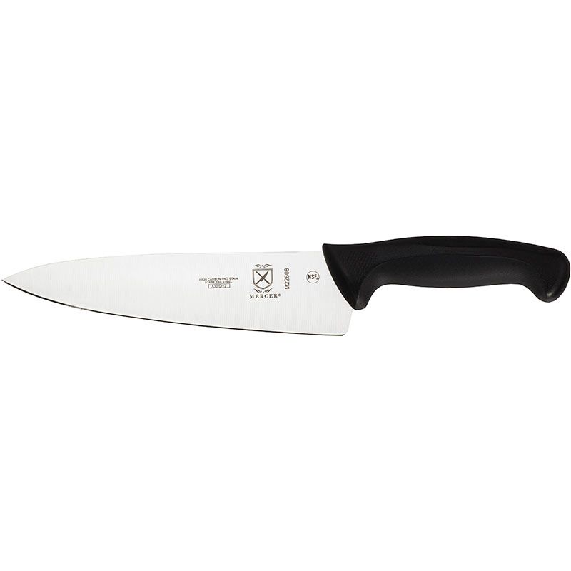 Mercer Culinary M22608 Millennia® 8" Black Chef's Knife Wasserstrom