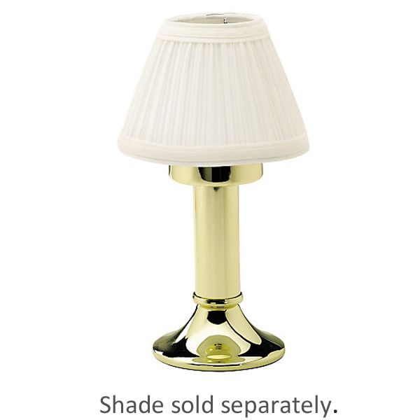85202 Paige Ii Polished Brass Lamp Base, Sterno Table Lamps