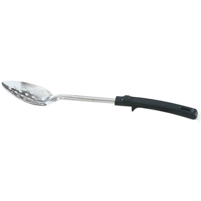 Vollrath® 46946 Black Handled 14" Perforated Basting Spoon