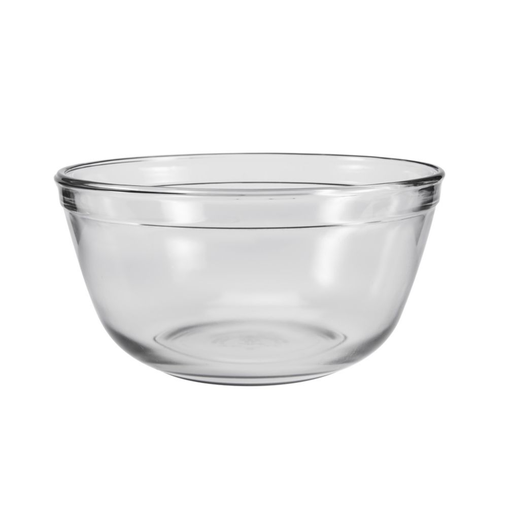 Anchor Hocking® 81575L11 Glass 2.5 Qt Mixing Bowl Wasserstrom