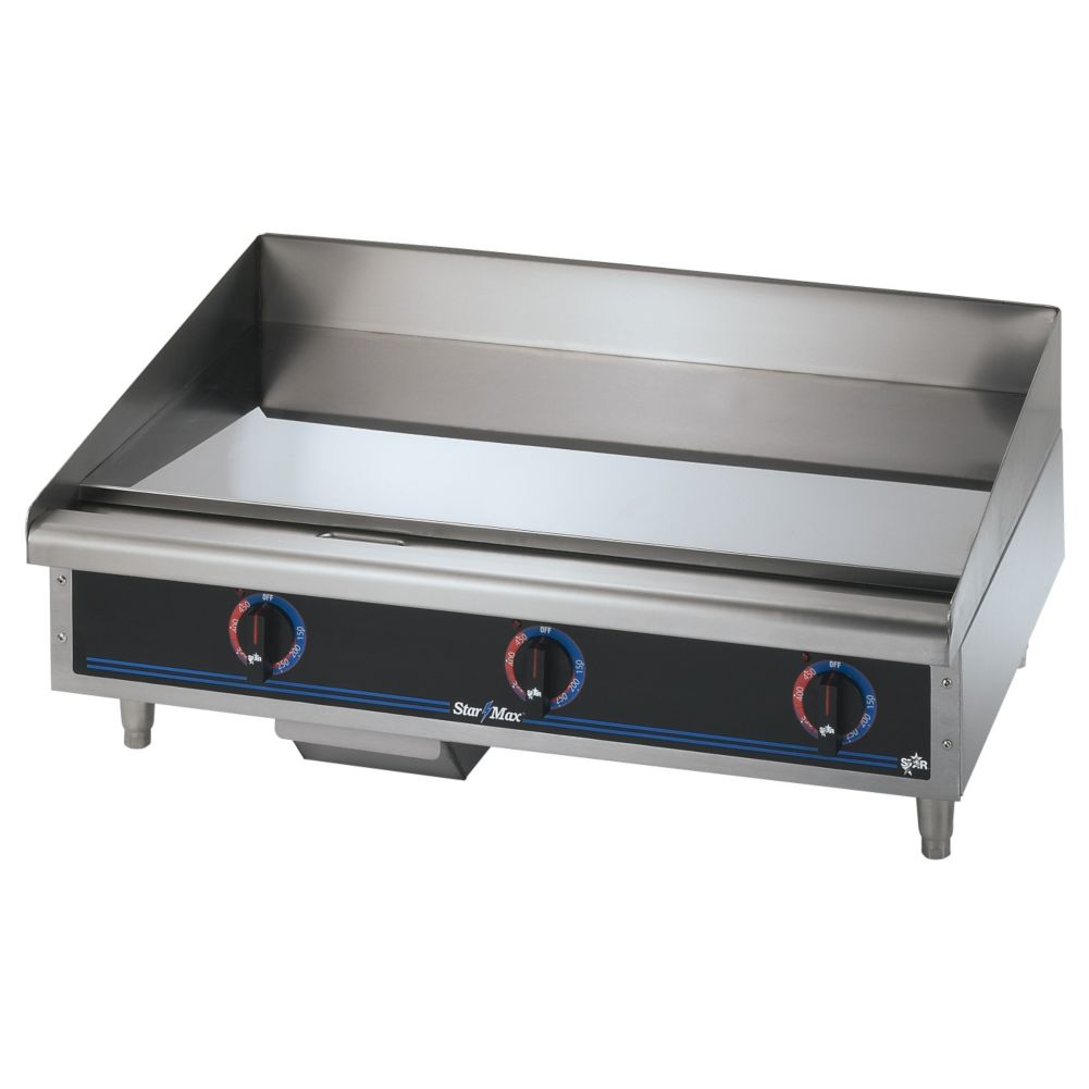 Star® 536CHSF StarMax® 36" Chrome Plate Griddle Wasserstrom