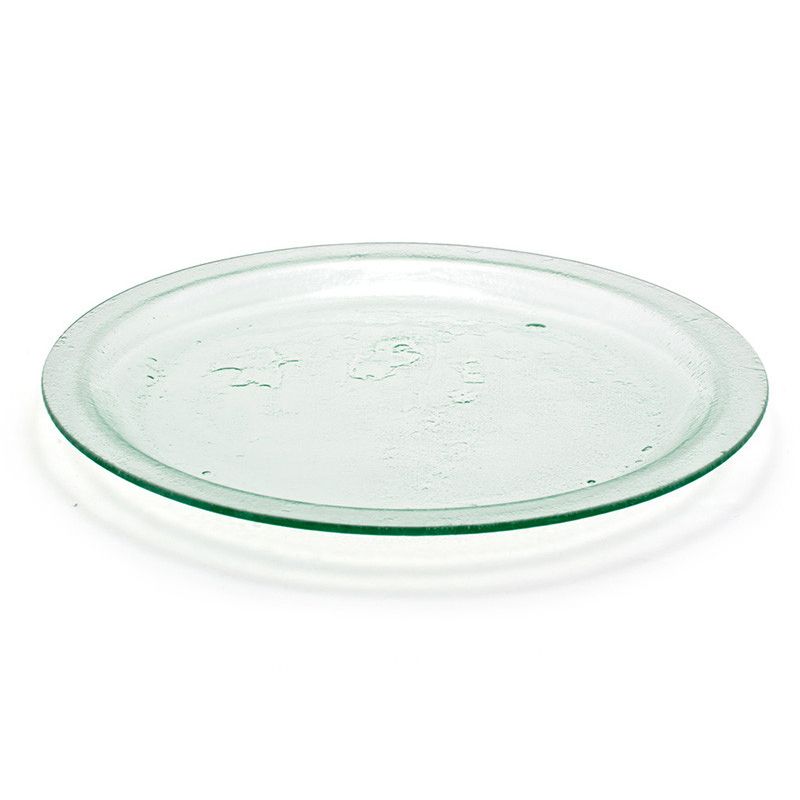 FOH SPT034CLG10 Arctic 20" Round Clear Glass Platter - 2 / CS