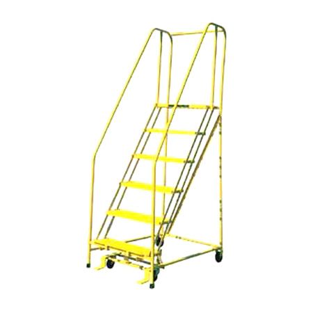 Cotterman® 1005R1820 5-Step Ladder With Handrails | Wasserstrom