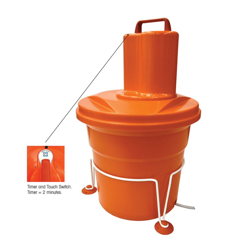 Dynamic® EM98 Electric 5 Gallon Salad Spinner Wasserstrom