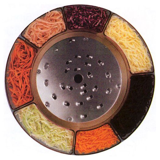 Robot Coupe® 28163 5 mm Coarse Grating Disc for Food Processor