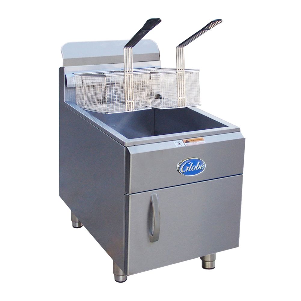 Globe Food GF30PG Countertop 30-LB Capacity Liquid Propane Gas Fryer