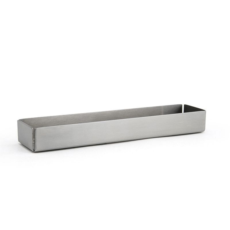 FOH BHO040BSS22 Brushed Stainless Steel Rectangle Holder