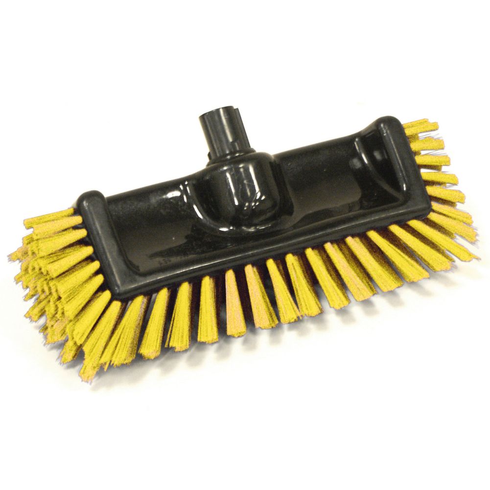 SYR International Scrator Yellow Bristle Deck Brush | Wasserstrom